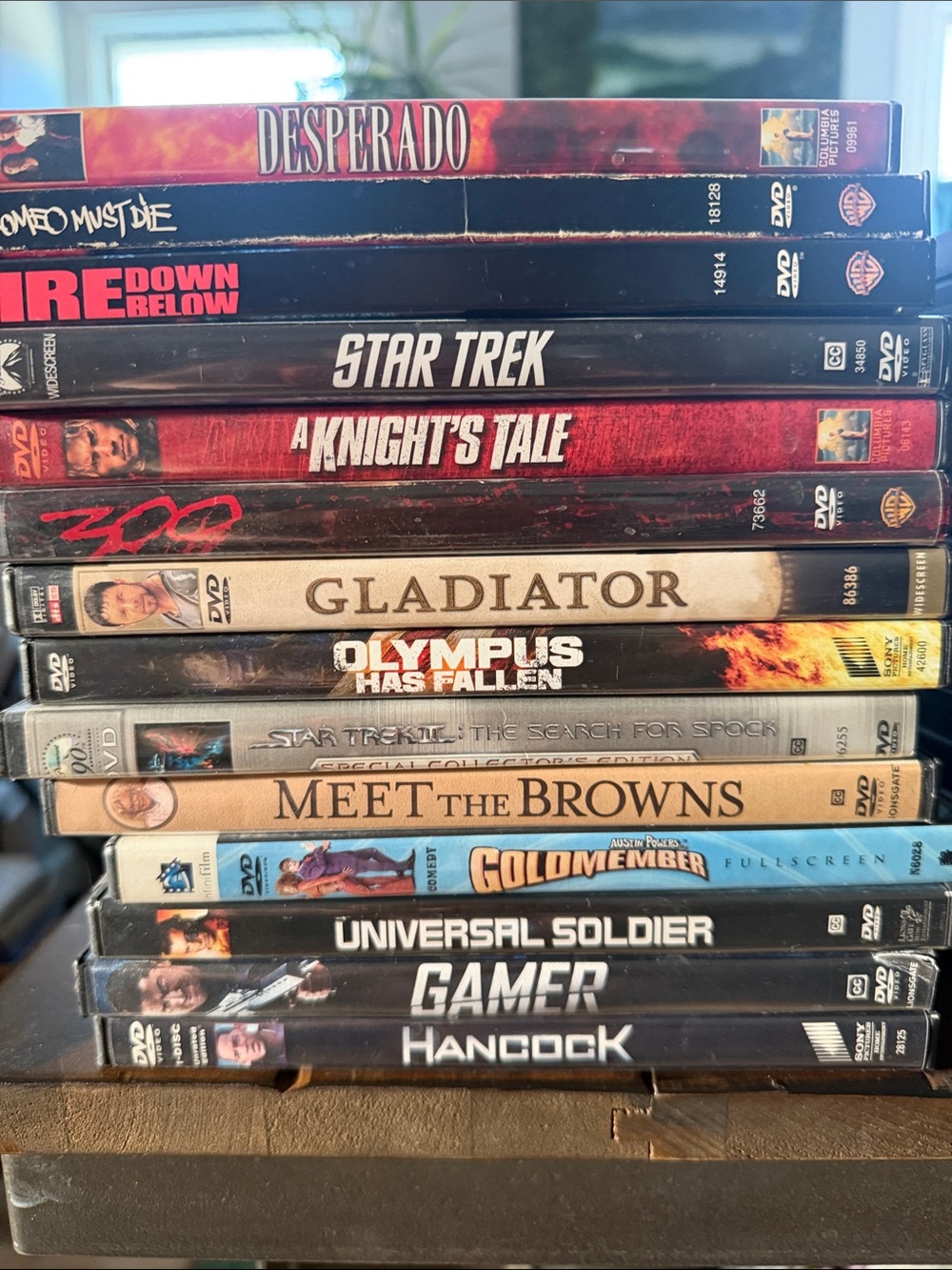 Stack of Assorted DVD Movies - Mixed Titles